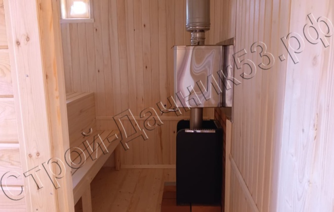 4 Брусовая баня  Б-34, 9х6м, 94,5 М², Рязанская область, Рязанский район, деревня Шелудино-1. (8)